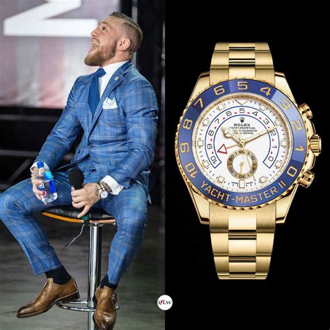 conor mcgregor fake rolex|conor mcgregor roulette watch.